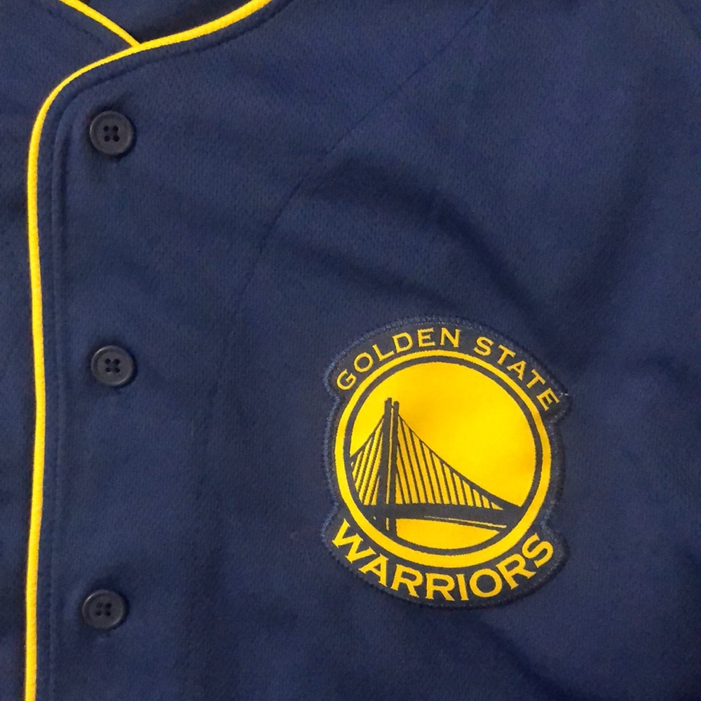 Golden State Warriors Baseball Jersey